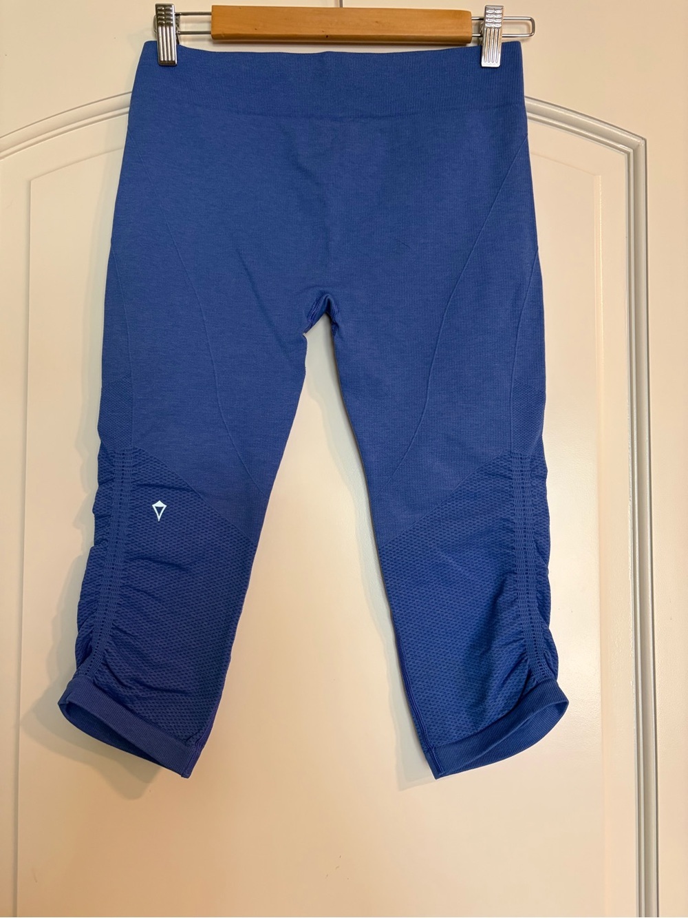 Girls' Ivivva Blue Athletic Capri Leggings 14